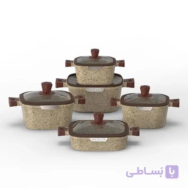 سرویس قابلمه گرانیتی برلین مدل BE-2200 — تصویر 1