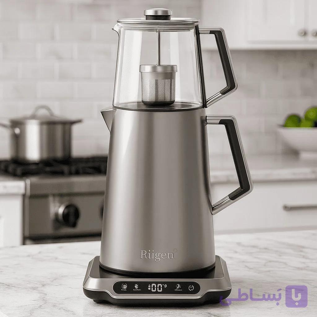 چایی ساز روی هم روگن مدل RU-1515