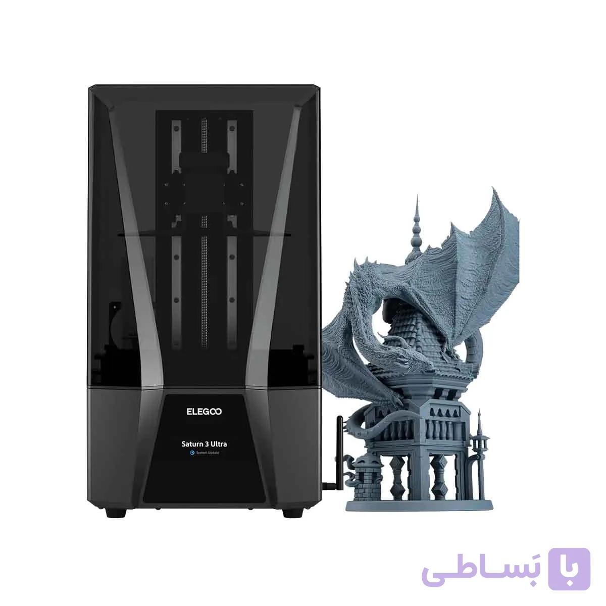 پرینتر سه بعدی برند Elegoo مدل Saturn 3 Ultra 12K — تصویر 1