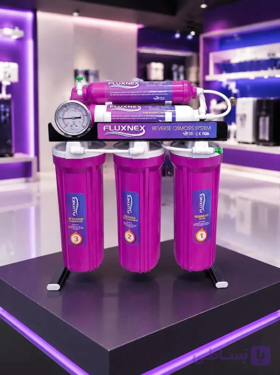 دستگاه تصفیه آب Fluxnex RO | مجهز به گیج فشار روغنی