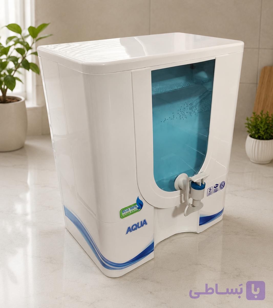 دستگاه تصفیه آب رومیزی Aqua | به همراه شیر برداشت