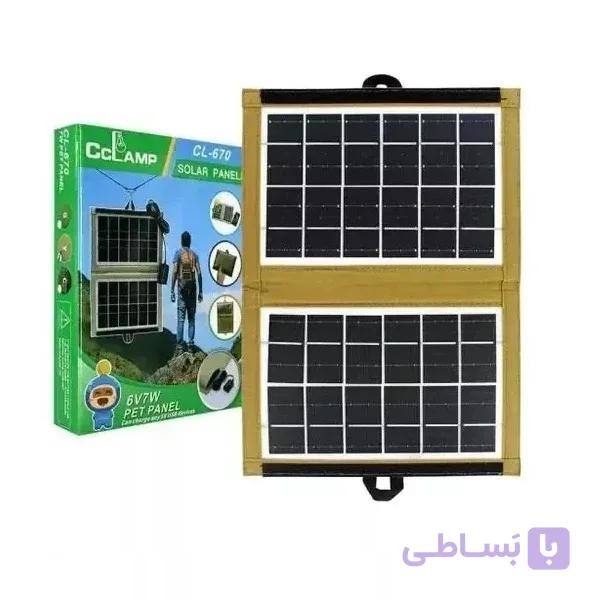 پنل خورشیدی تاشو Cclamp