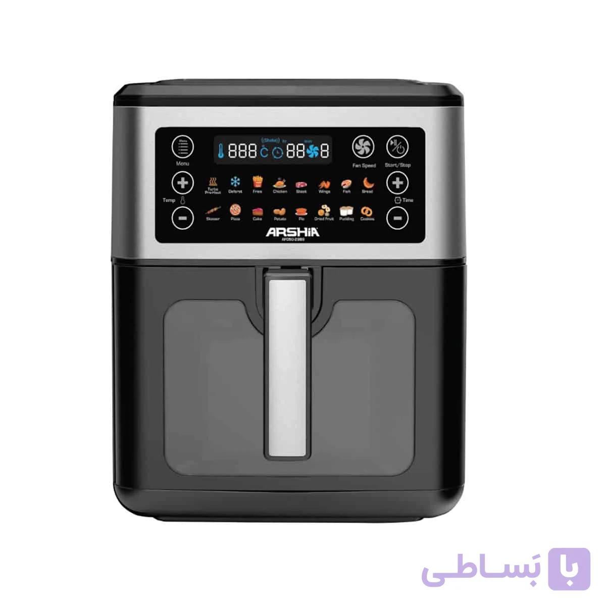 سرخ کن بدون روغن عرشیا مدل 2989 ظرفیت 6.5 لیتر — تصویر 1