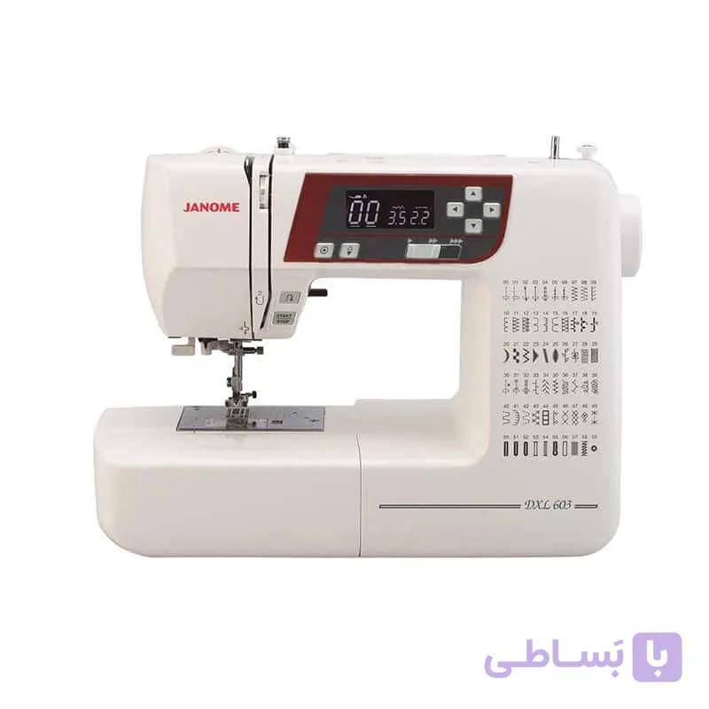 چرخ خیاطی کامپیوتری ژانومه مدل XL603