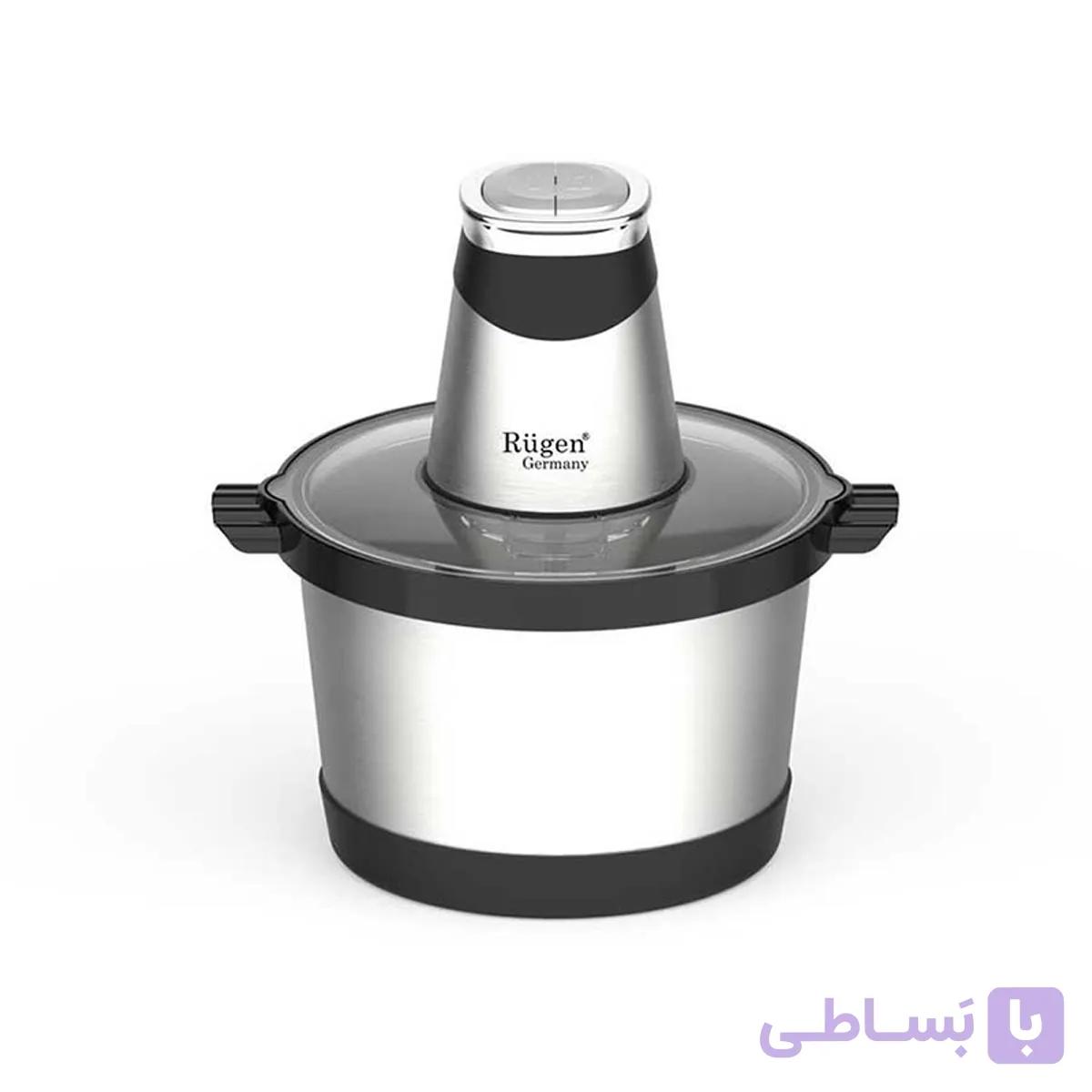 خردکن و غذاساز روگن مدل RU 2330 استیل 6 لیتری تیغه تیتانیومی — تصویر 1