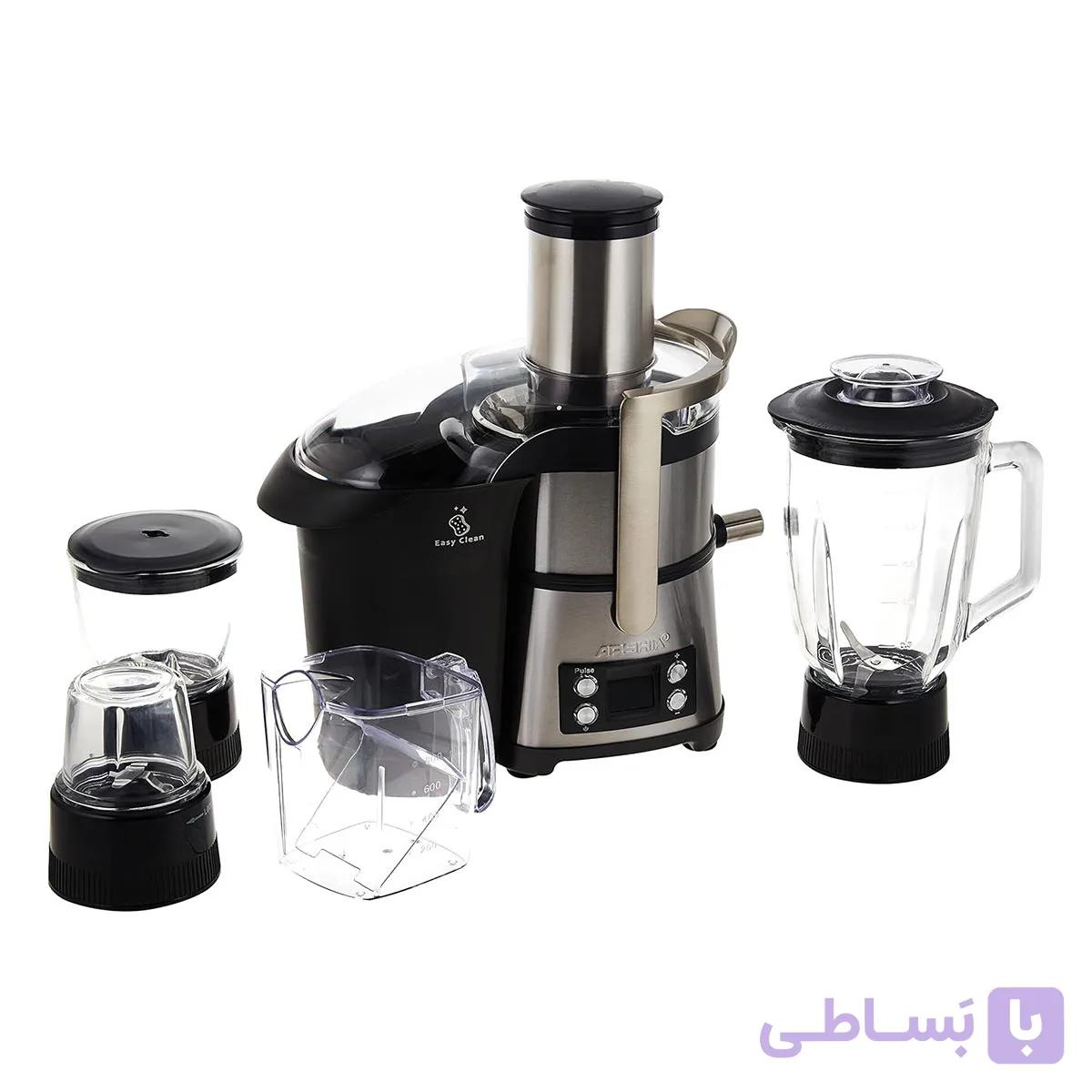 آبمیوه گیری ۴ کاره دیجیتالی عرشیا مدل JE786-2500