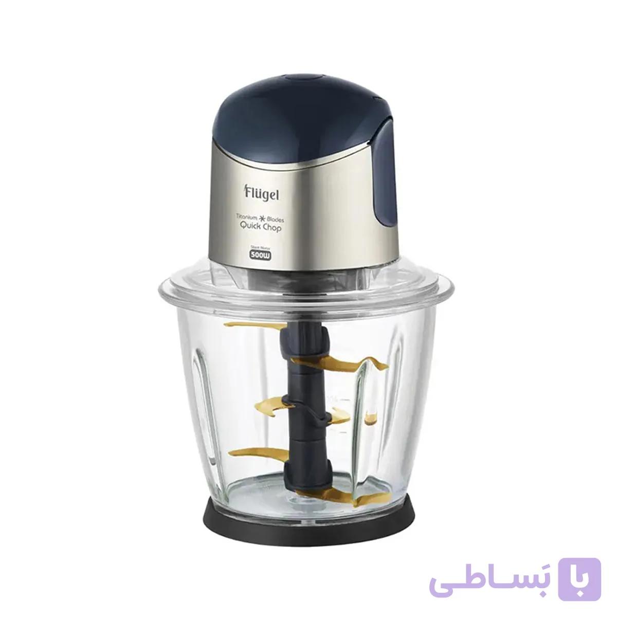 خردکن فلوگل مدل EC116-6166 شش تیغه تیتانیومی اصل — تصویر 1