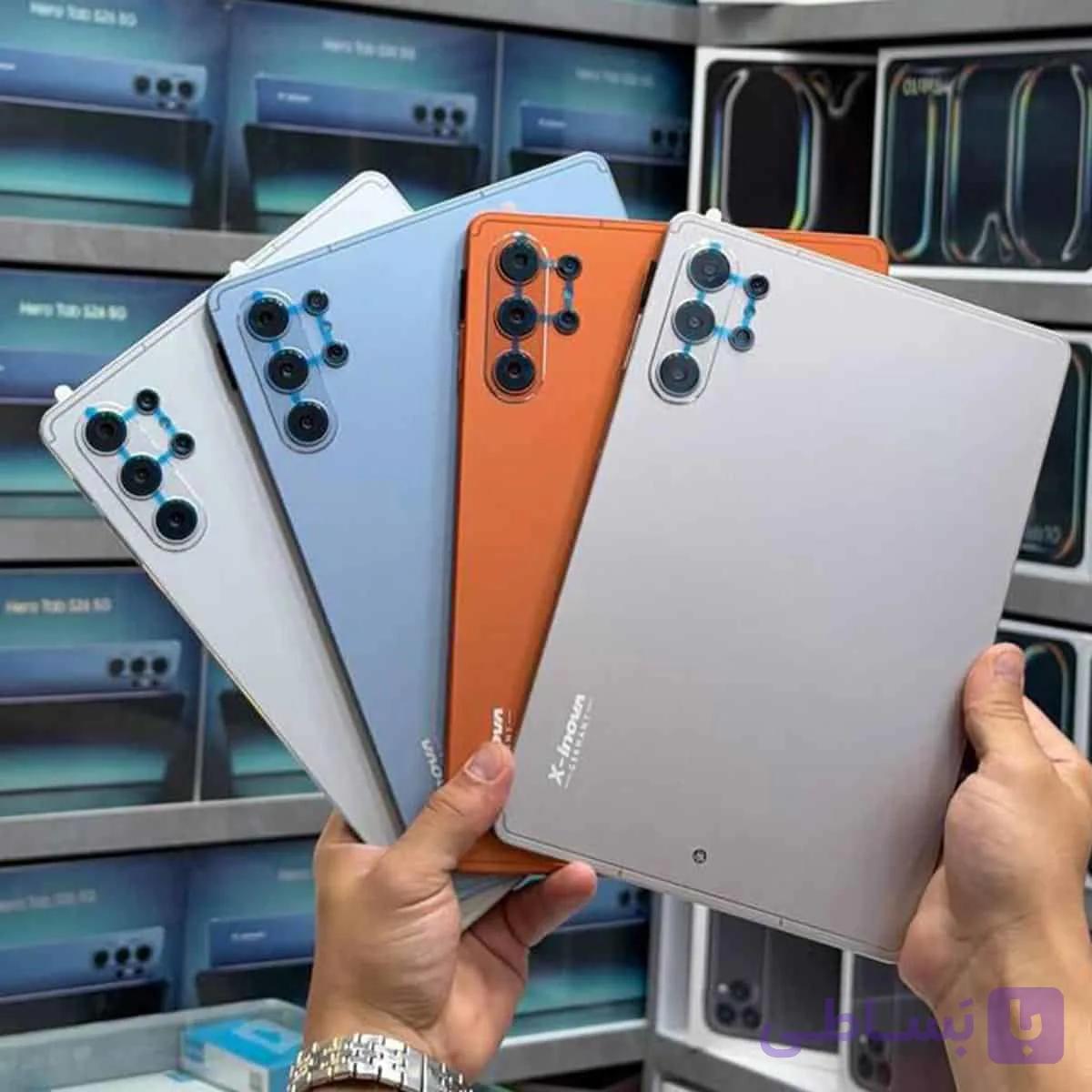 تبلت لپ تاپ شو ایکس اینووا X-Innova hero tab  S26 5gافظه 64 رم 4 گیگابایت پک کامل