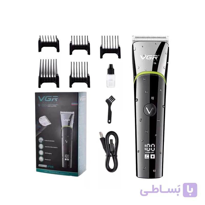 ماشین اصلاح موی سر و صورت وی جی آر مدل V-901