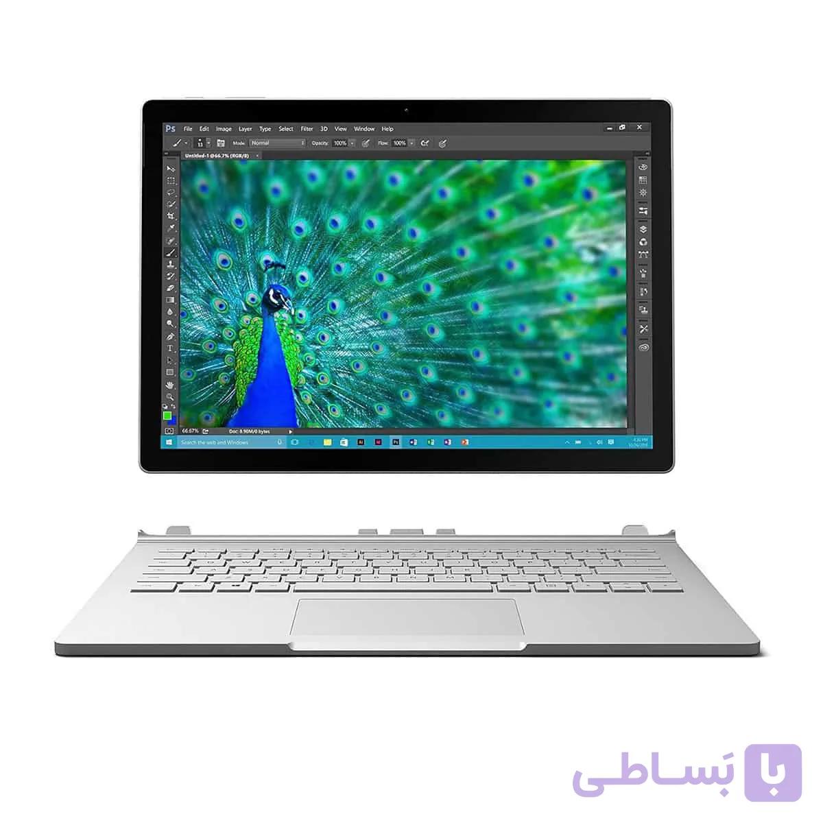 لپ تاپ سرفیس بوک 3 استوک surface book 3 core i7-1065G7 16 256 4G — تصویر 1