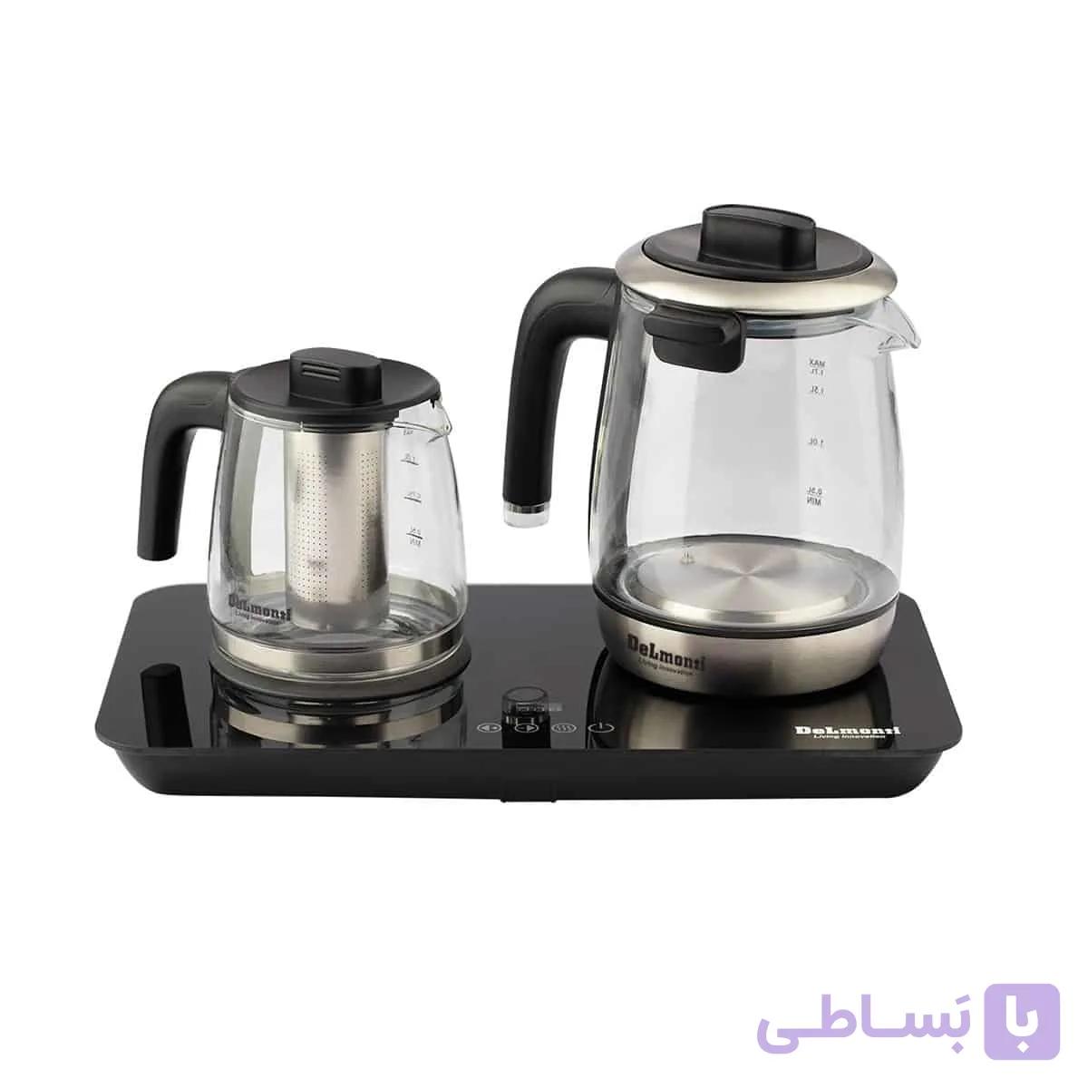 چای ساز دلمونتی مدل DL 420 صفحه لمسی پیرکس