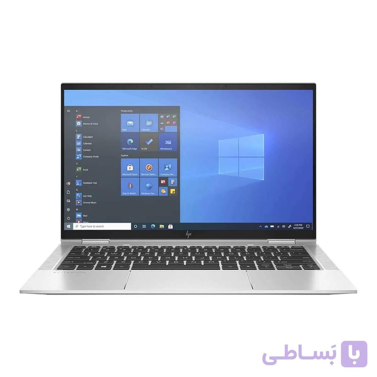 لپ تاپ استوک اچ پی HP EliteBook x360 1030 G8 core i5-1145G7 8 256 لمسی تاشو — تصویر 1