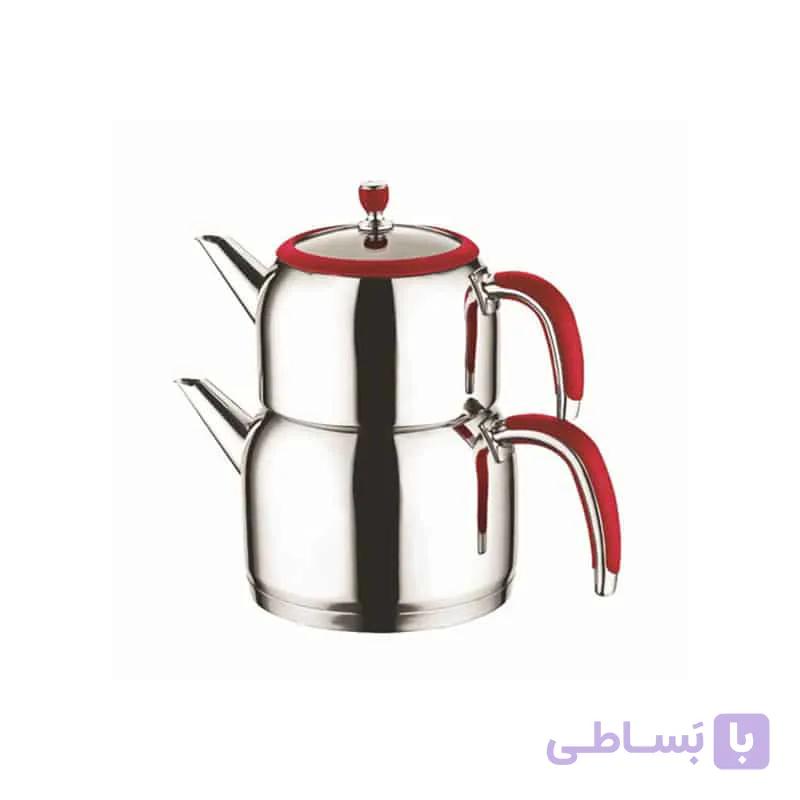 کتری قوری روهم استیل دلمونتی مدل DL 1435