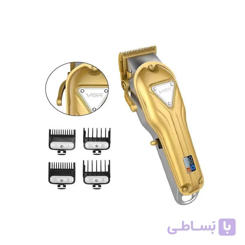 ماشین اصلاح موی سر و صورت وی جی ار مدل V-168