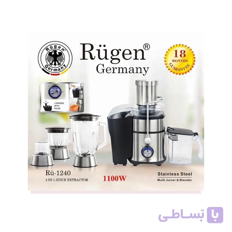 آبمیوه گیری چهارکاره روگن مدل Ru-1240