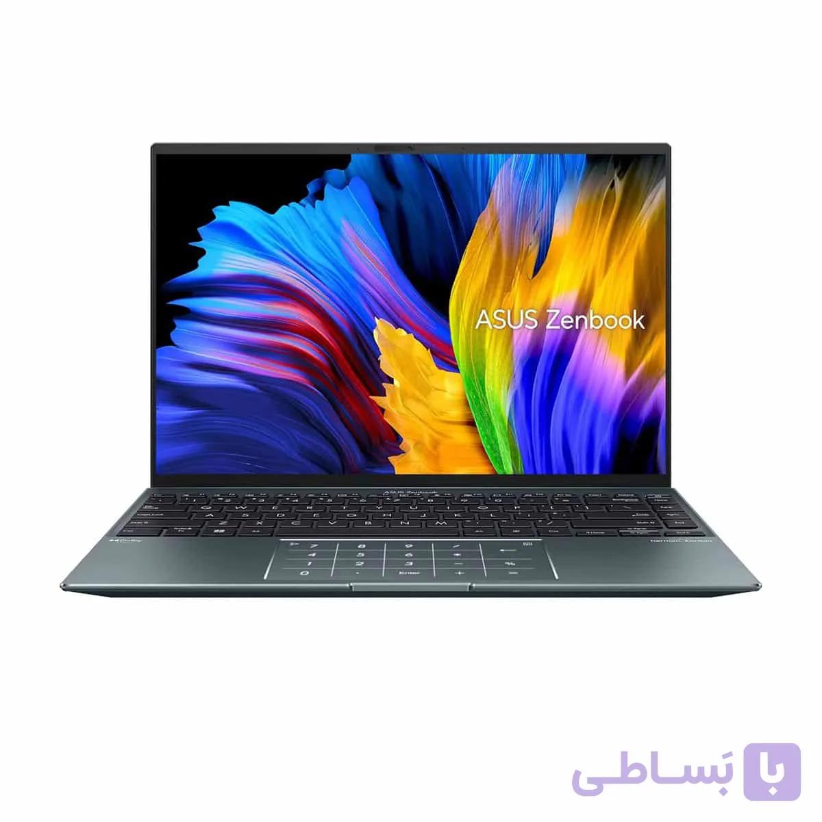 لپ تاپ ایسوس Asus Zenbook Flip up5401z core i5-12500H 16 512 لمسی 360 درجه 14 اینچ