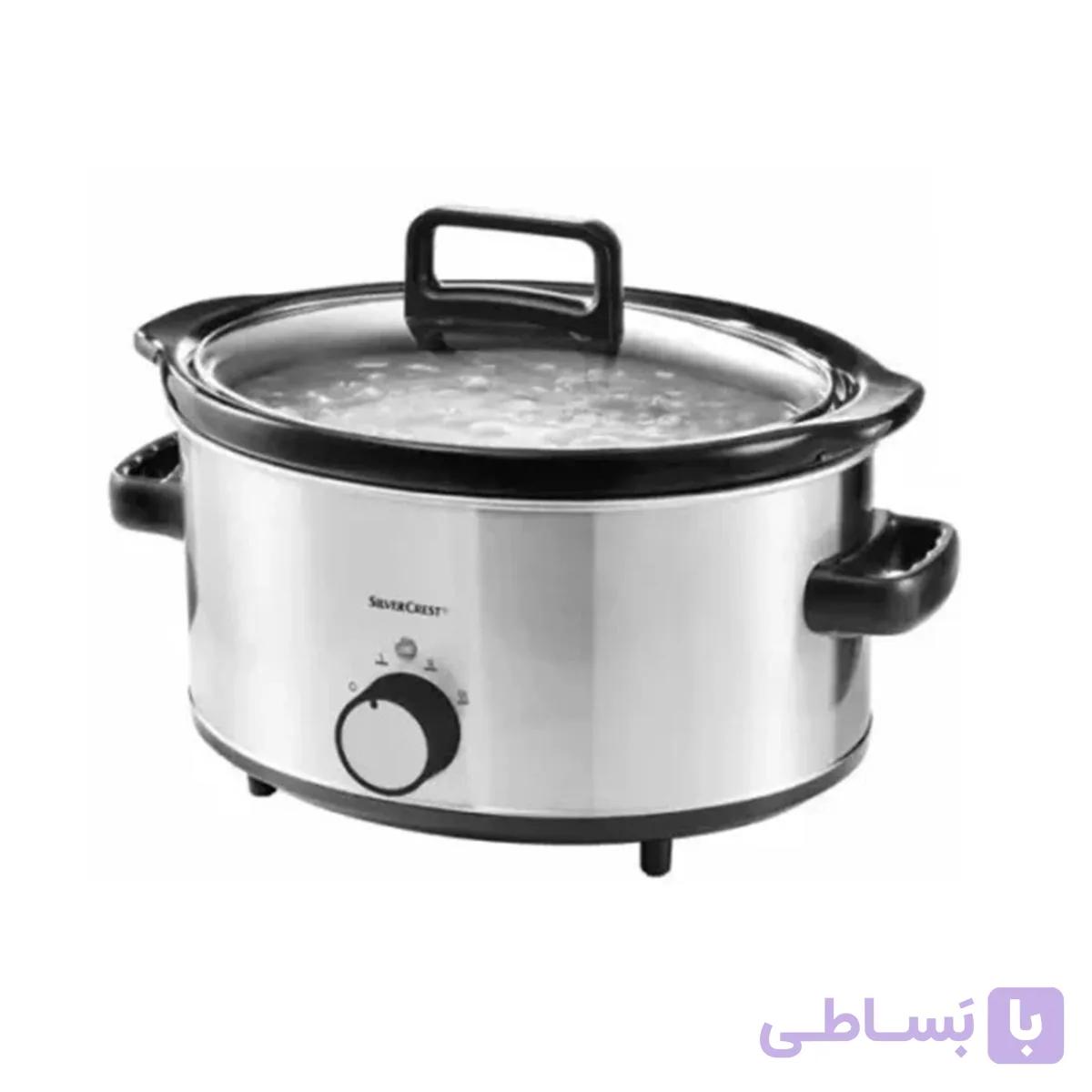 پلوپز برقی و آرام پز سیلور کرست مدل SSC200A1 ظرفیت 3.5 لیتری — تصویر 1