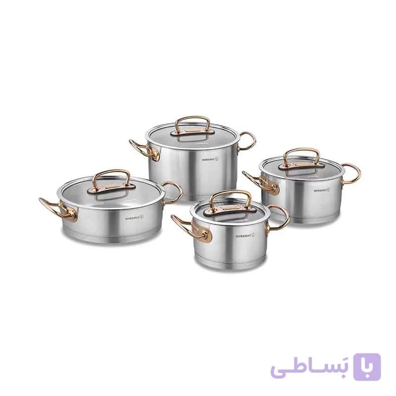 سرویس قابلمه کرکماز 8 پارچه مدل A1149 اصل ترکیه