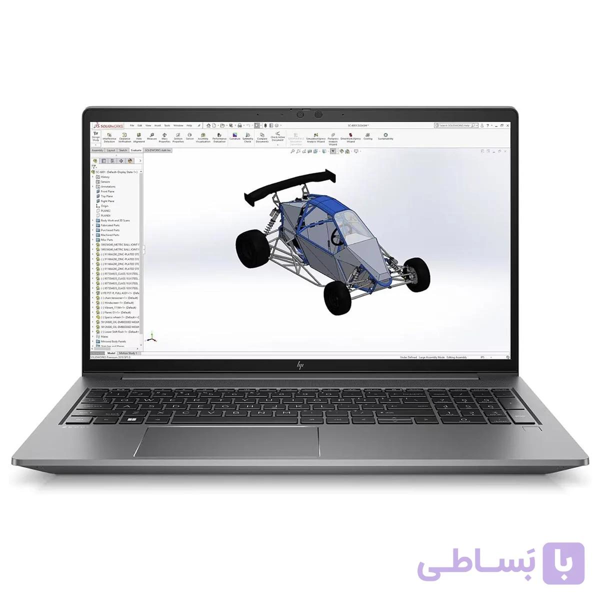 لپ تاپ اچ پی استوک ZBOOK POWER 15 G9 I7-12800H RAM 16 HARD 512 8G RTX A2000 لمسی 4K — تصویر 1