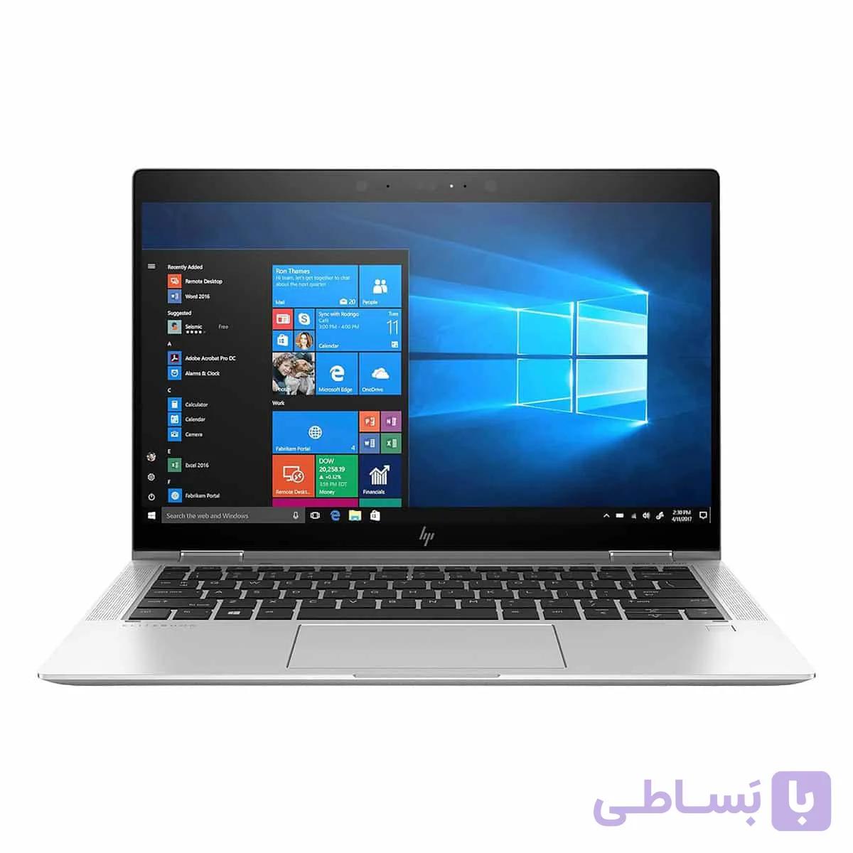 لپ تاپ استوک اچ پی HP EliteBook x360 1030 G3 core i5-8350u 8 256 لمسی 360 درجه — تصویر 1