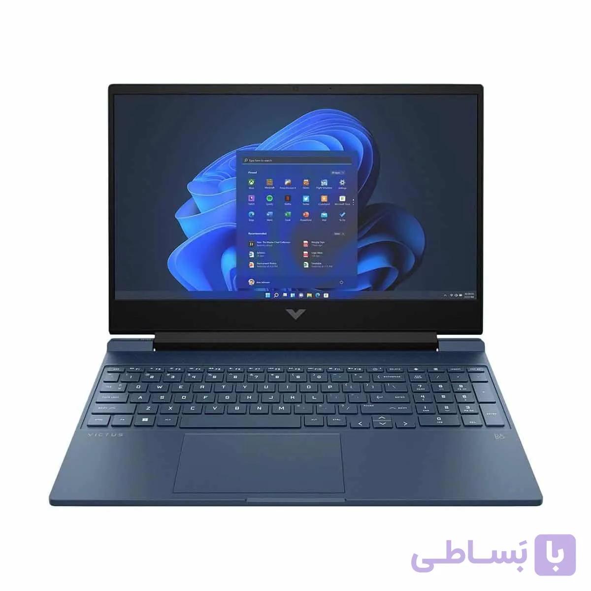لپ تاپ استوک اچ پی ویکتوس HP Victus 15 R5-7535H ram 16 hard 1T ssd 4g rtx-2050 — تصویر 1