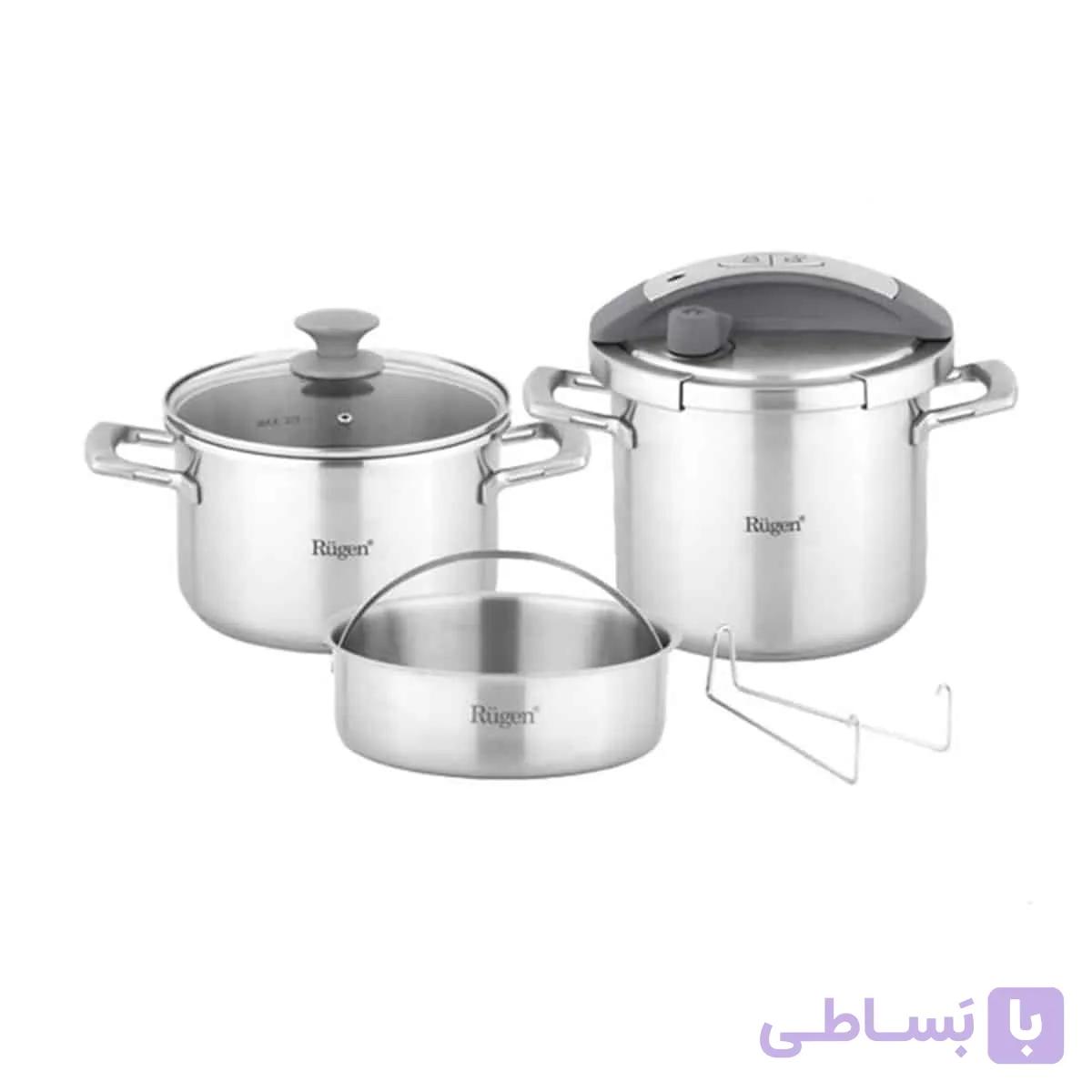 زودپز دوقلو روگن مدل RU-6030 — تصویر 1