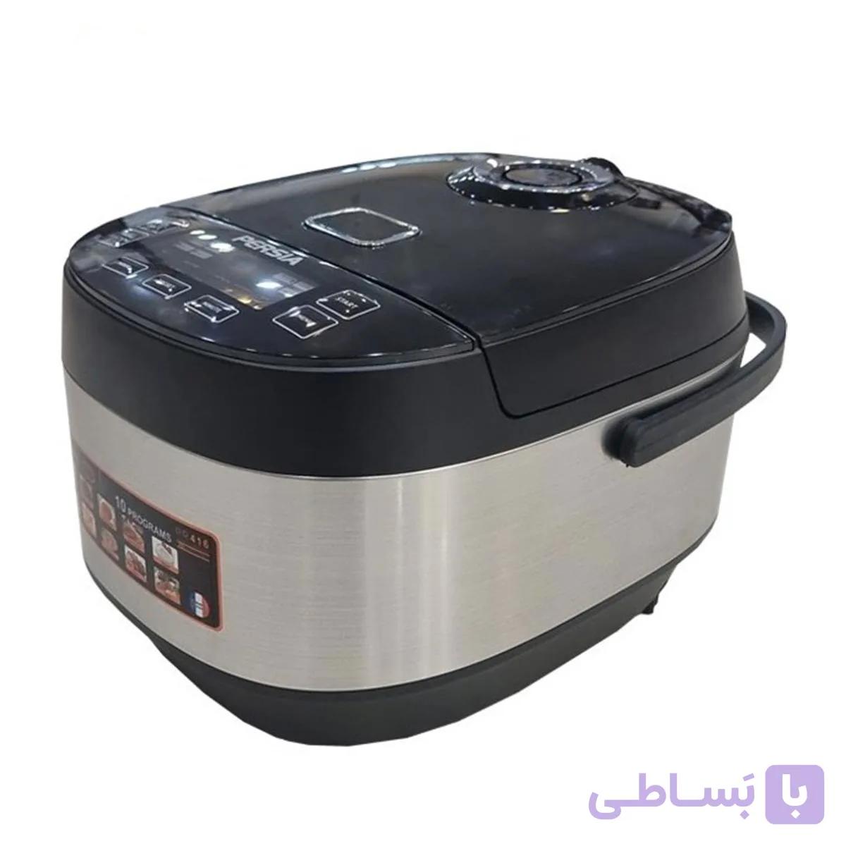 پلوپز دیجیتالی چند کاره پرشیا مدل PR416 ظرفیت ۴ لیتر