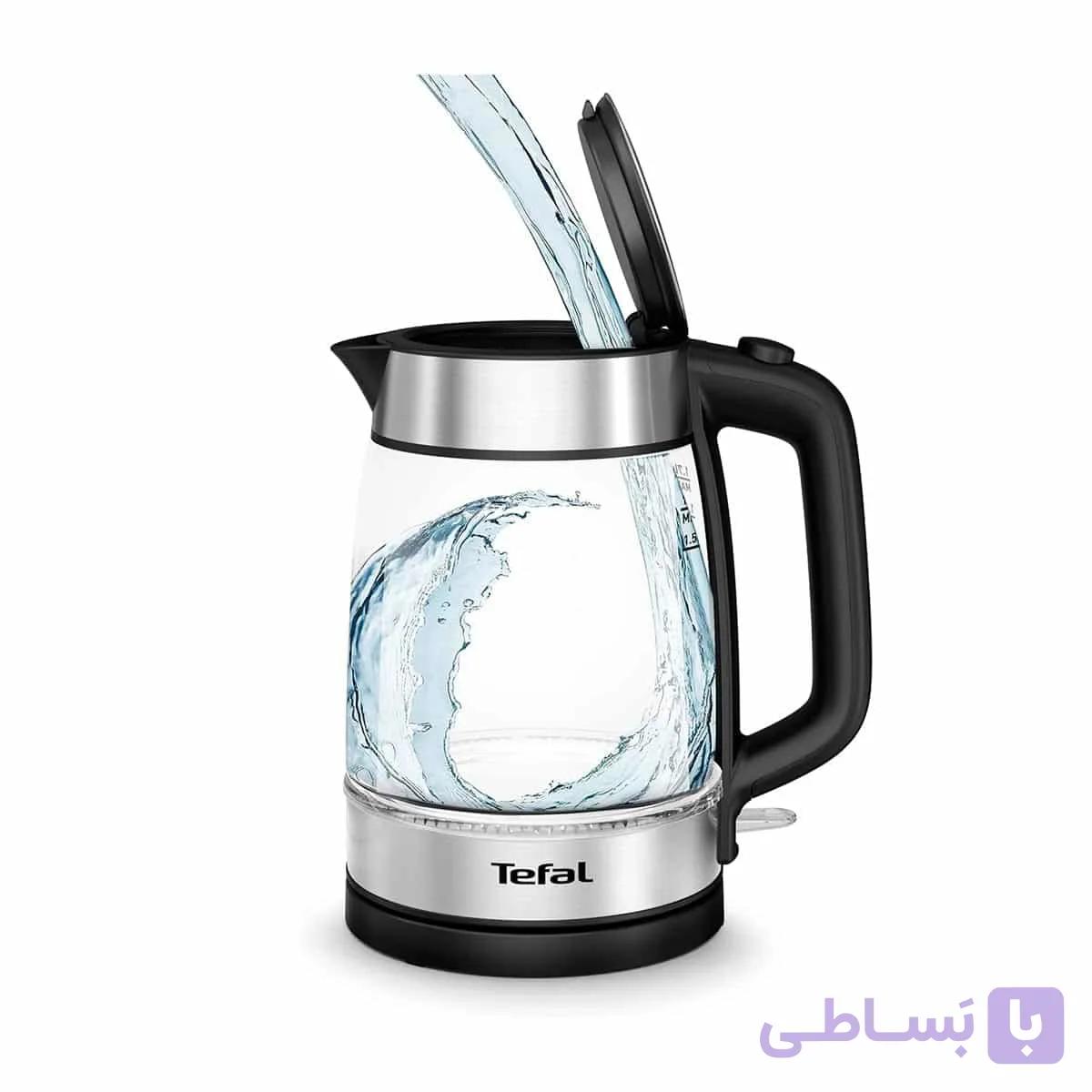 کتری برقی شیشه ای تفال مدل kl 840830