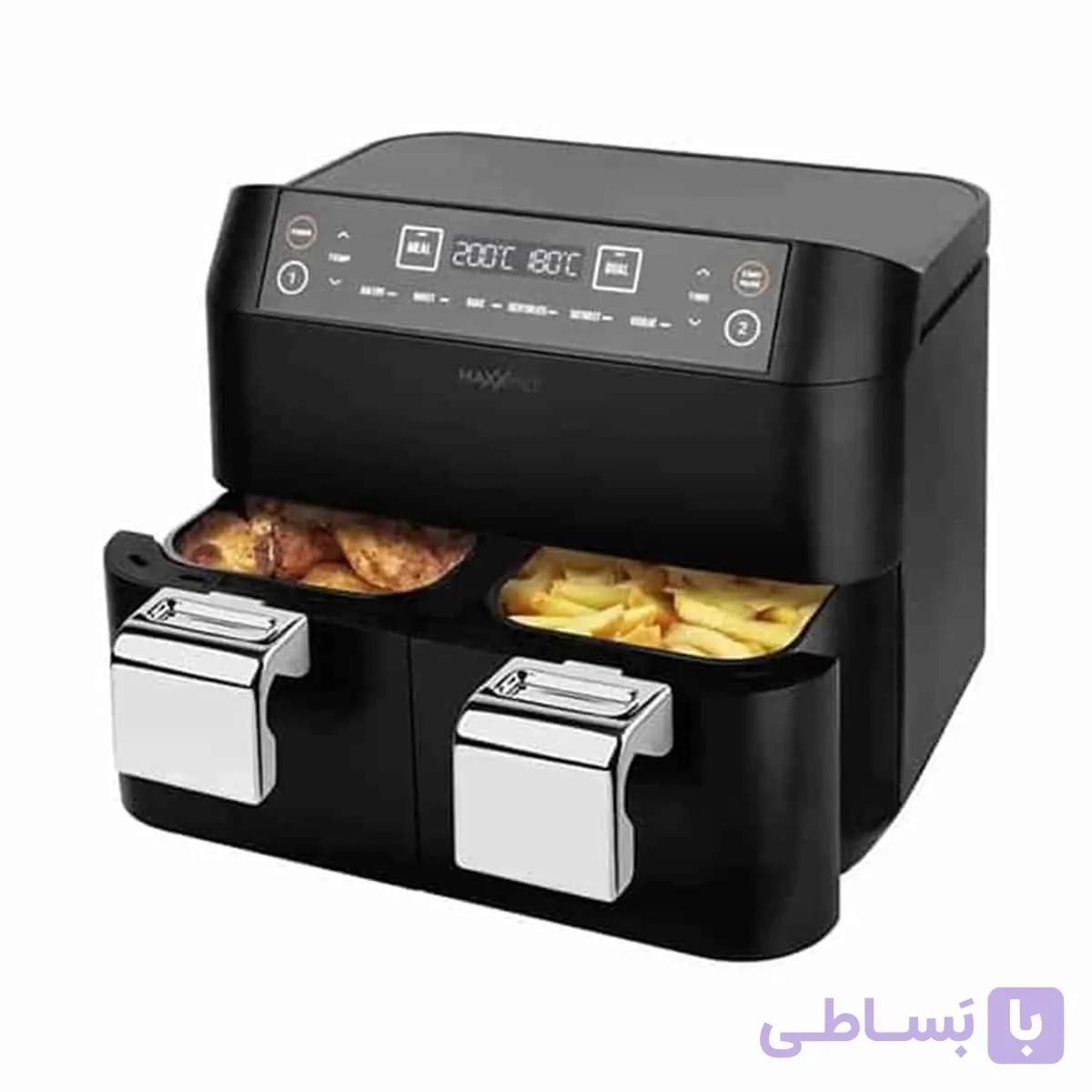 سرخ کن دوقلو بدون روغن MAXXMEE