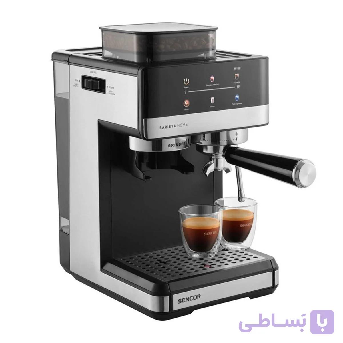 اسپرسو ساز 1800 میلی‌لیتر سنکور مدل SES 5000SS — تصویر 1