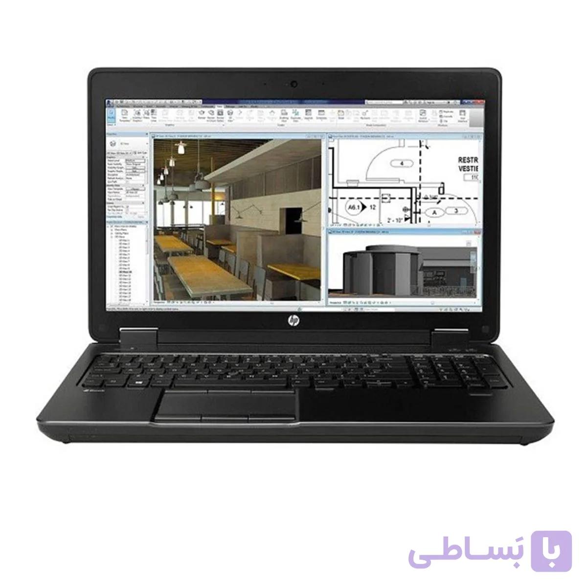 لپ تاپ استوک HP ZBook 15 G2 core i7-4800mq 8 256 1g — تصویر 1