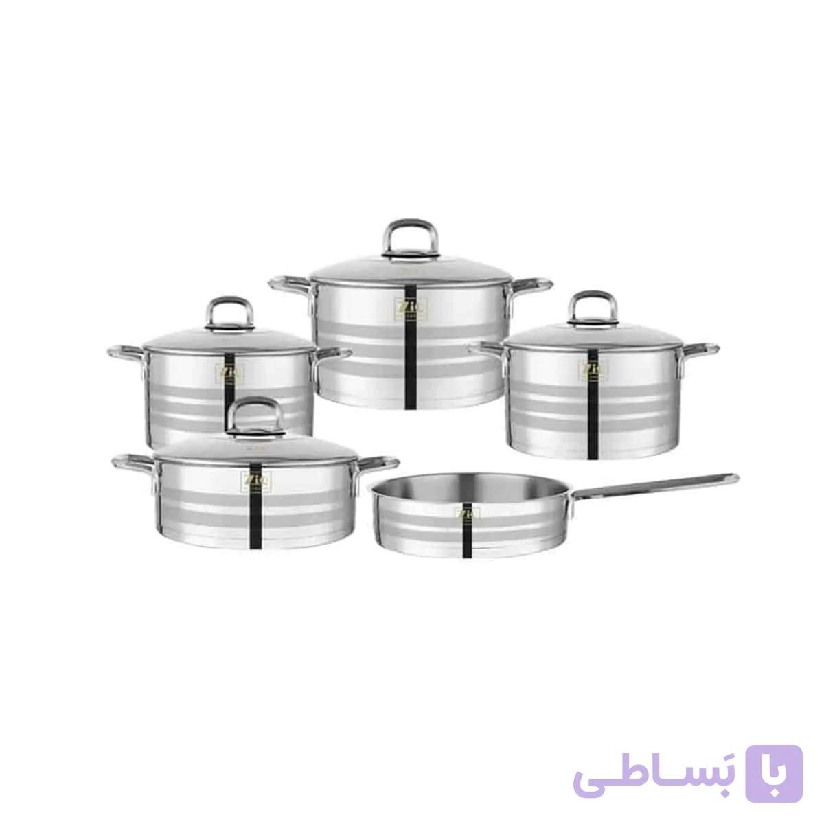 سرویس قابلمه زیو طرح ونوس 10 پارچه Venos Z-7130