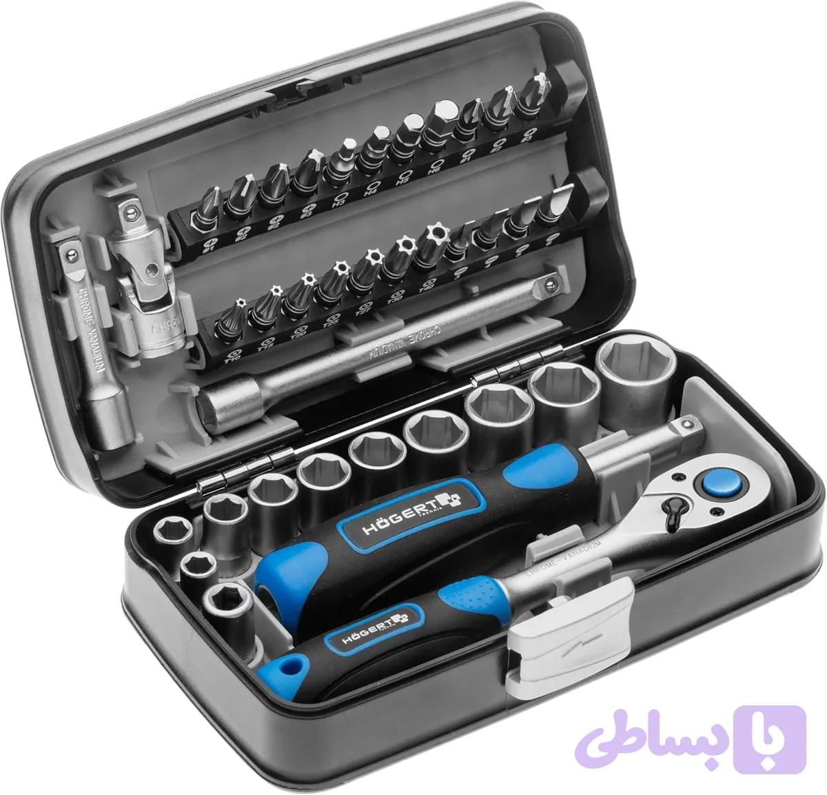 مجموعه ابزار 38 تکه هوگرت تکنیک Hogert Technik
