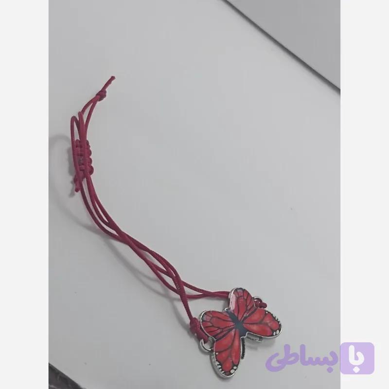دستبند دخترانه مدل پروانه