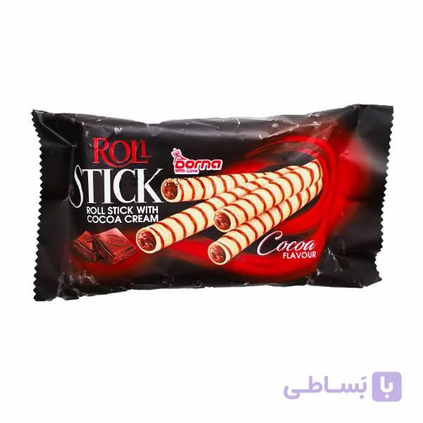 ویفر رول رول (لوله ای ) کاکائویی درنا – 24 گرم
