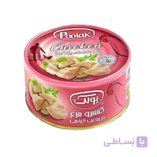 کنسرو مرغ پولک – 180 گرم