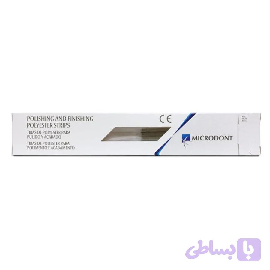 نوارپرداخت کامپوزیت میکرودنت-Polyester Abrasive Strips MicroDont — تصویر 1