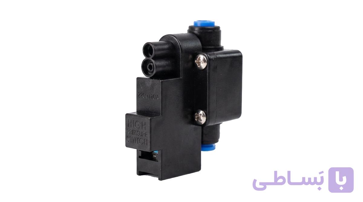 سوئیچ فشار بالا دستگاه تصفیه آب خانگی (High Pressure Switch) مدل فیتینگی درجه ۱