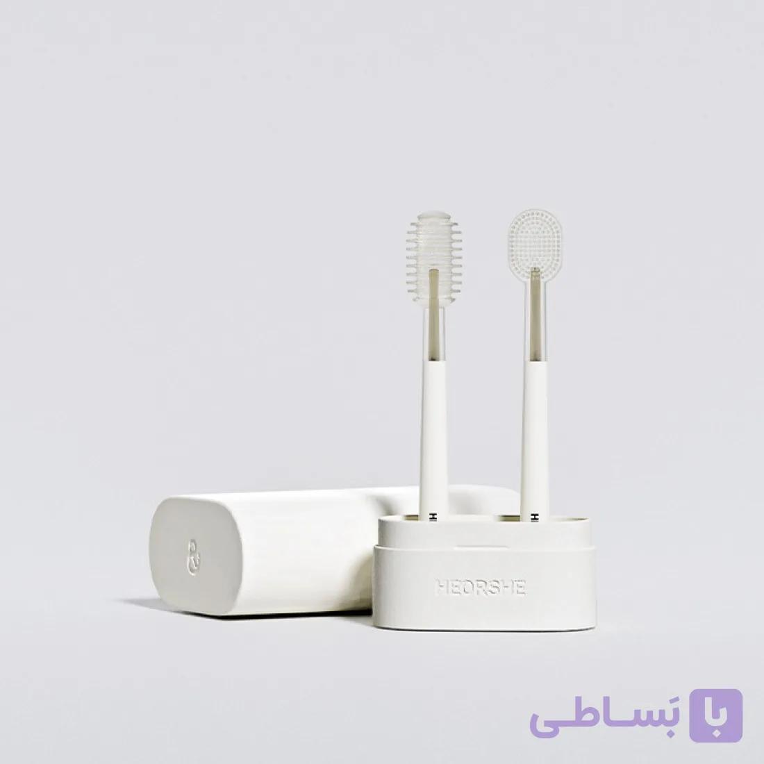 مسواک و ماساژر لثه نوزاد برند هی اور شی He or she
