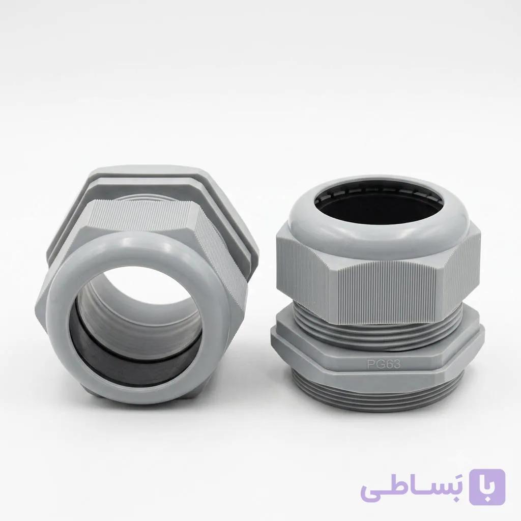گلند پلاستیکی STJ سایز PG63 گواهی IP68 — تصویر 1
