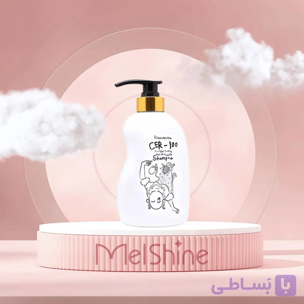 شامپو مو کلاژن CER-100 الیزاوکا Elizavecca CER-100 Collagen Coating Hair A+ Muscle Shampoo — تصویر 1