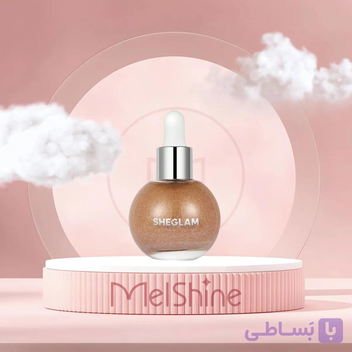 روغن هایلایتر بدن شیگلم SHEGLAM Sunlit Silk Highlighting Body Oil — تصویر 1