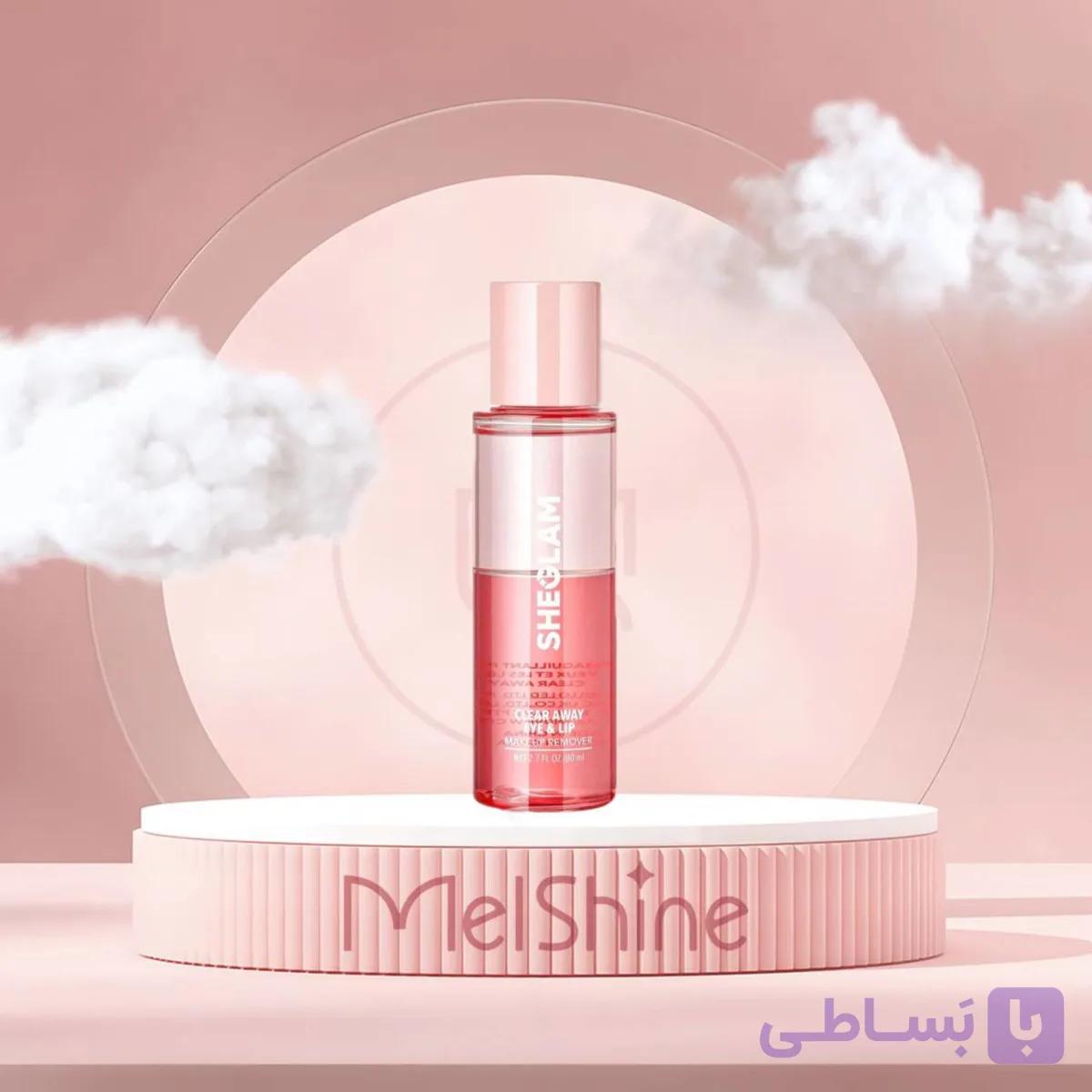 پاک‌ کننده دو فاز چشم و لب شیگلم SHEGLAM Clear Away Eye &amp; Lip Makeup Remover — تصویر 1