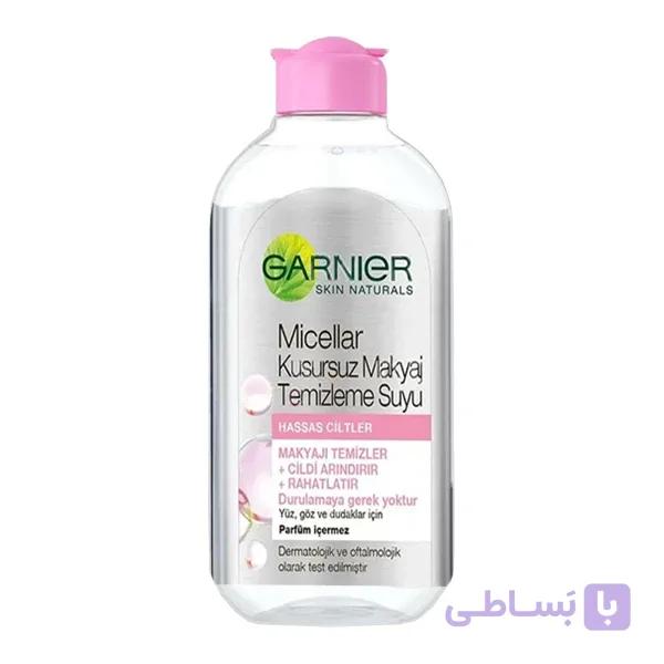 محلول پاک کننده آرایش صورت گارنیه حجم 200 میلی لیتر