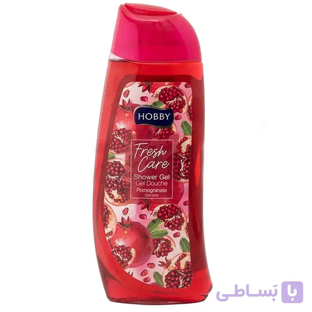 شامپو بدن هوبی Hobby مدل FreshCare حاوی عصاره انار حجم 500 میل