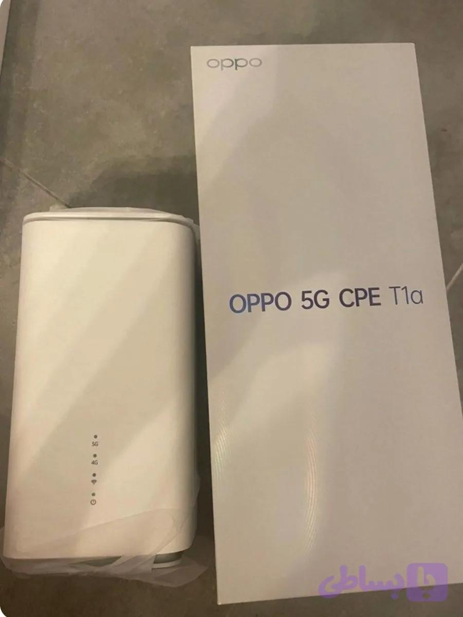 مودمoopo 5G cpe T1a گرید a بدون کارتون بااداپتوراصلی