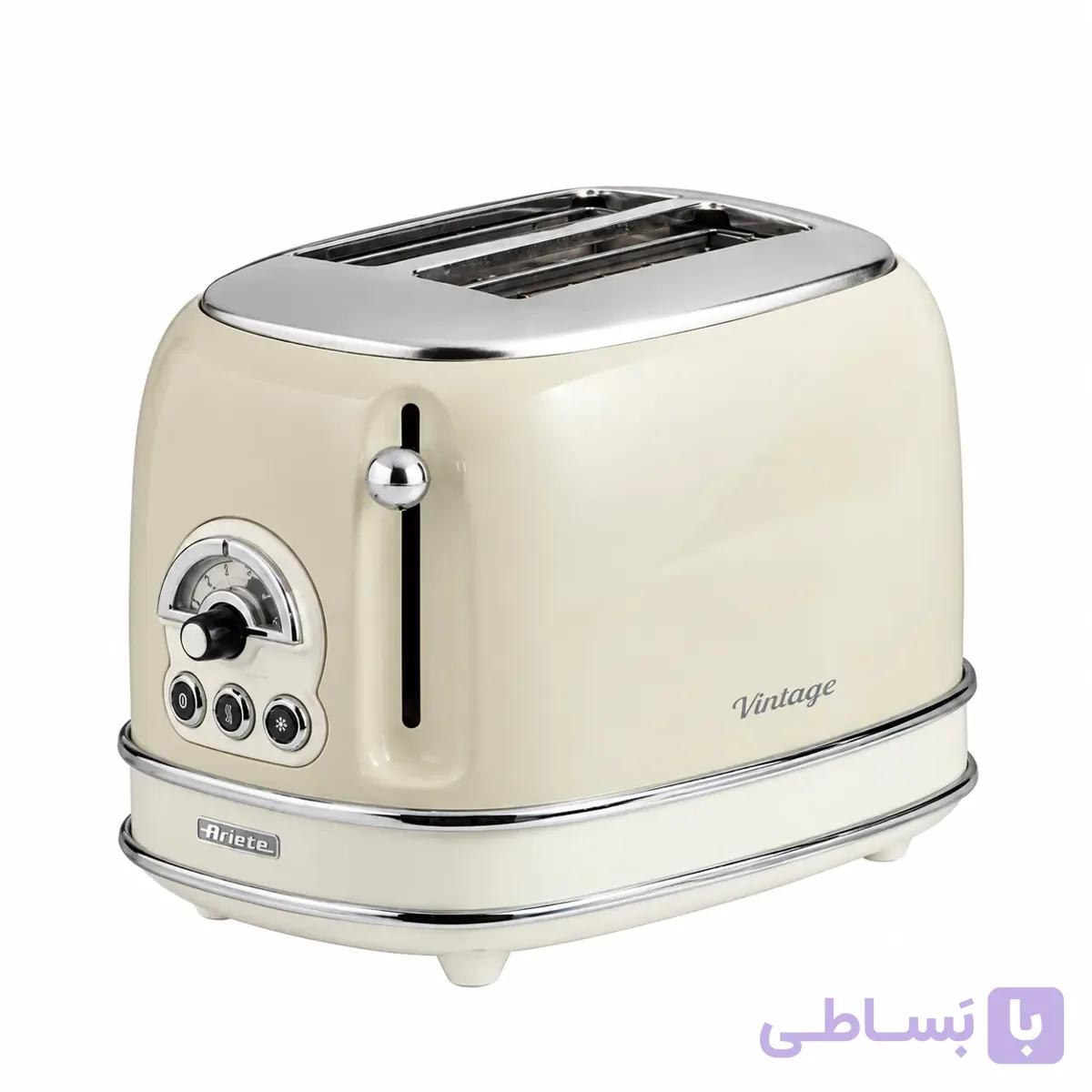 توستر 2 اسلایس آریته مدل Vintage 155 — تصویر 1