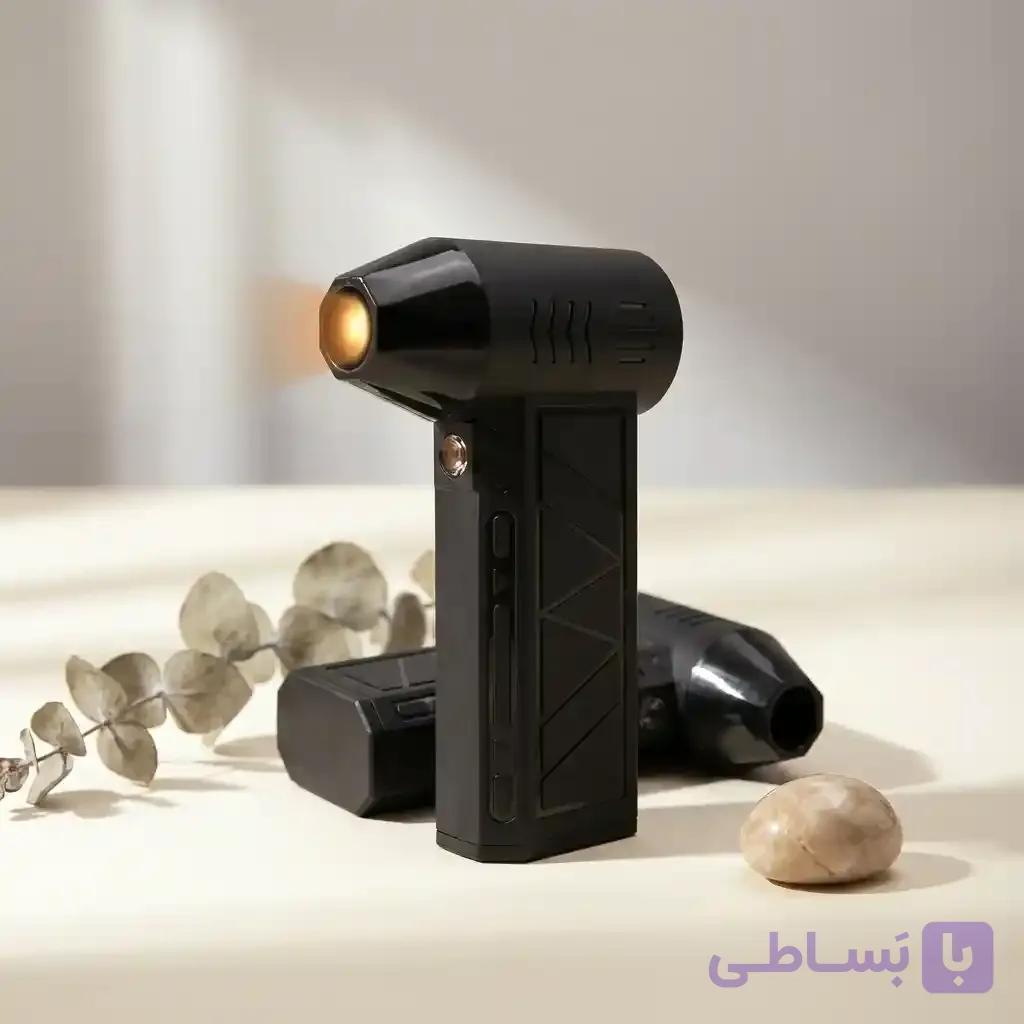مینی جت فن شارژی وایولنت مدل ZY7400 موتور براشلس تمیز کننده چندکاره دارای نازل مغناطیسی