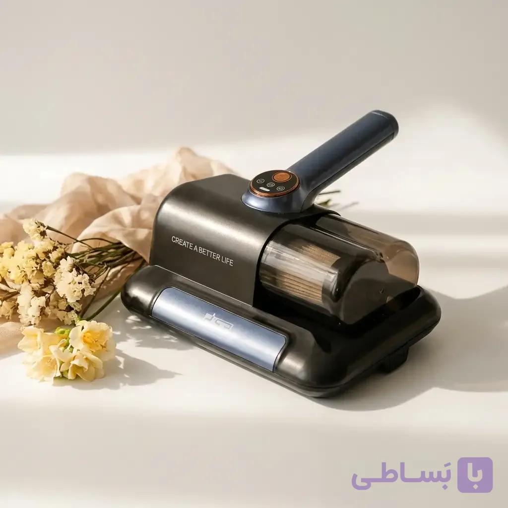 جارو شارژی چندکاره ضد کنه دی اس پی مدل KD2052 اورجینال مکش قوی اشعه یو وی ضد عفونی کننده