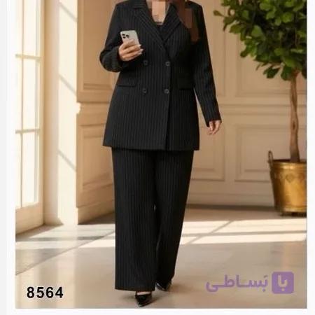 کت و شلوار سایزبزرگ، جنس مازراتی اعلا ۸۵۶۴  S